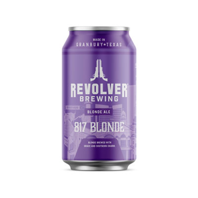 Revolver 817 Blonde Craft Beer 5.5% ABV Cans - 6-12 Fl. Oz. - Image 2