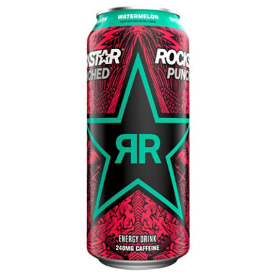 Rockstar Punched Energy Drink Watermelon16 Fl Oz - 16 FZ - Image 3