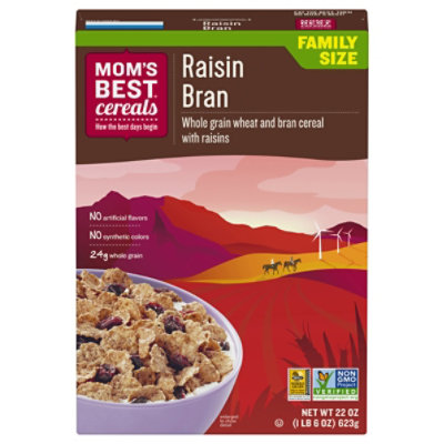 Moms Best Cereal Raisin Bran - 22 OZ - Image 3