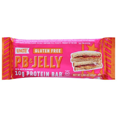 Unite Bar Proteinpeanut Butter Jelly - 1.59 OZ