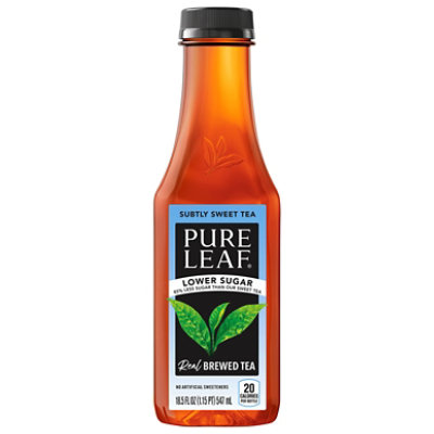 Pure Leaf Lower Sugar Real Brewed Tea Subtly Sweet18.5 Fl Oz - 18.5 FZ - Image 2