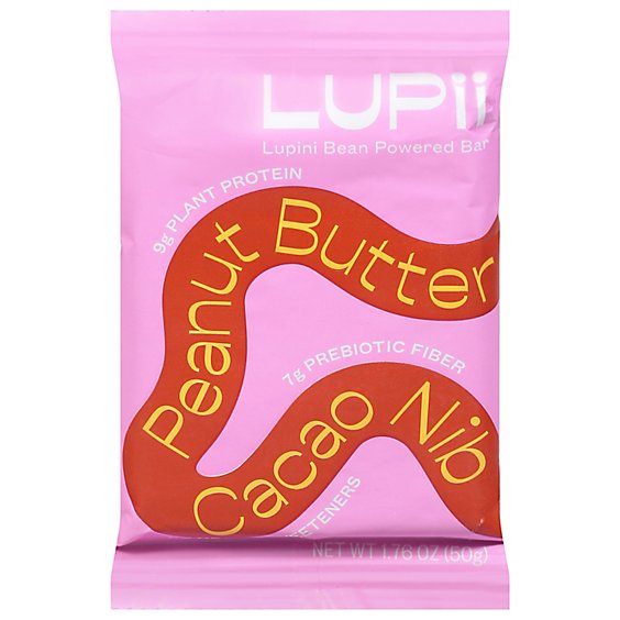Lupii Bar Peanut Butter Cacao Nib - 1.76 OZ