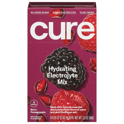 Cure Hydration Powder Berry - 8-2.3 Oz - Image 3