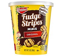 Keebler Mini Fudge Stripes Cookies Cup - 3 OZ