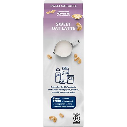Silk Esl Oat Sweet Latte Creamer - 32 FZ - Image 6