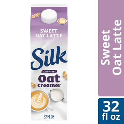 Silk Esl Oat Sweet Latte Creamer - 32 FZ - safeway