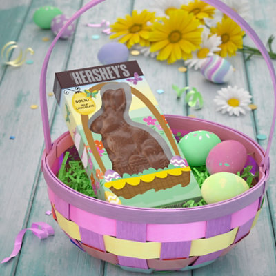 Hersheys Solid Milk Chocolate Bunny Easter Candy Gift Box - 5 Oz - Image 4