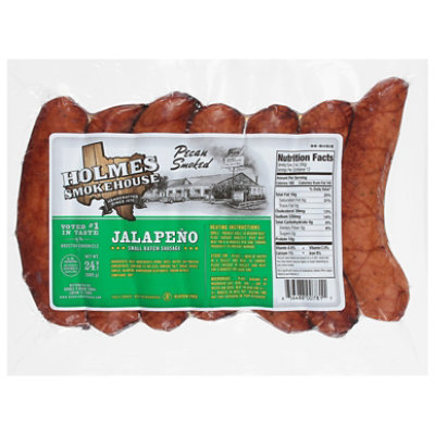 Holmes Smokehouse Pork Beef & Jalapeno Sausage Link - 24 OZ - Image 3