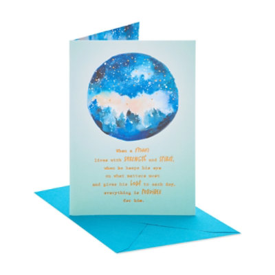 American Greetings Night Sky Birthday Card - Each - Image 1