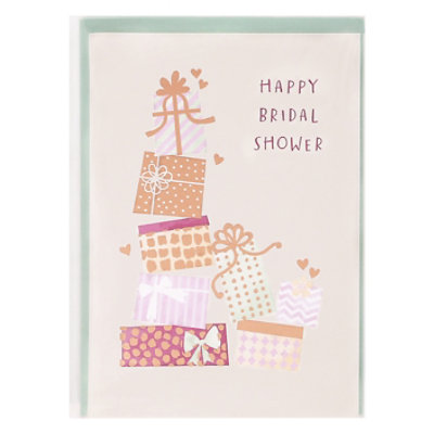 American Greetings Present Stack Bridal Shower Card - Each - Image 3