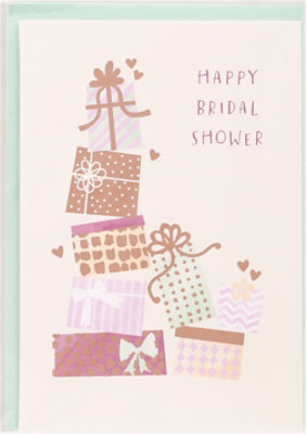 American Greetings Present Stack Bridal Shower Card - Each - Image 2