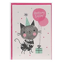 American Greetings Kitty with Balloon Birthday Card - Each - Image 3