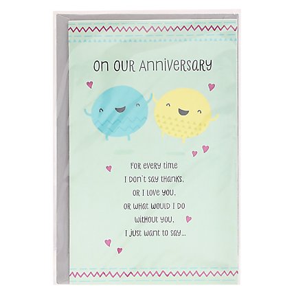 American Greetings Love You Anniversary Card - Each - Image 3