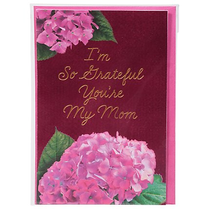 American Greetings Hydrangea Bright Mother's Day Card - Each - Image 3