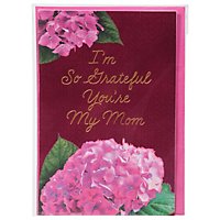 American Greetings Hydrangea Bright Mother's Day Card - Each - Image 3