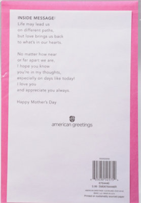 American Greetings Hydrangea Bright Mother's Day Card - Each - Image 4
