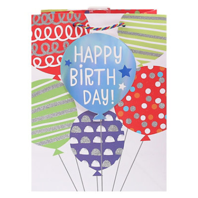 American Greetings Happy Birthday Balloons Large Gift Bag - Each - Image 3