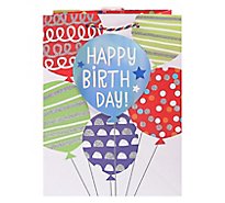American Greetings Happy Birthday Balloons Large Gift Bag - Each