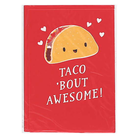 American Greetings Taco Valentine's Day Card - Each