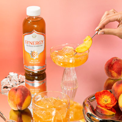 Synergy The Real Kombucha Peach Paradise - 16 Fl. Oz. - Image 6