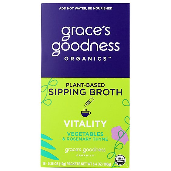 Grace's Vitality Sipping Broth - .35 OZ