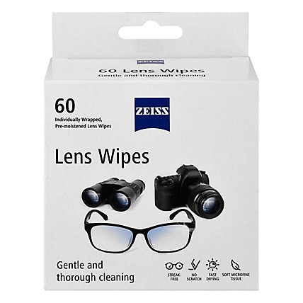 Zeiss Lens Wipes - 60 CT - Image 3