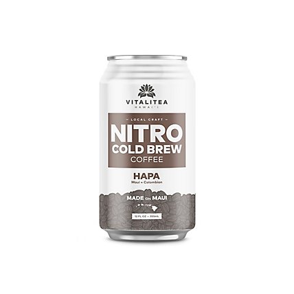 Vitalitea Nitro Cold Brew Coffee Hapa - 12 FZ - Image 1