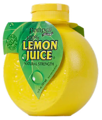 Pompeii Lemon Juice Squeeze Org - 13 OZ