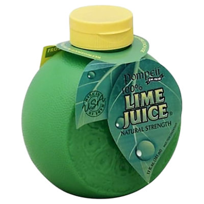 Pompeii Lime Juice Squeeze Org - 13 OZ - Image 1