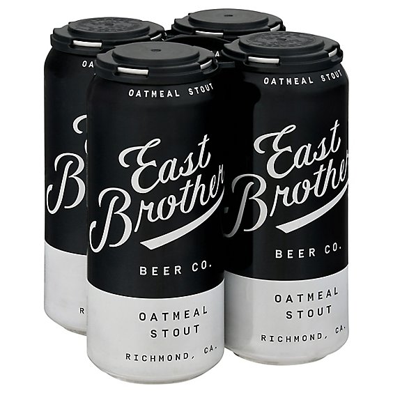East Brother Oatmeal Stout In Cans - 4-16 FZ