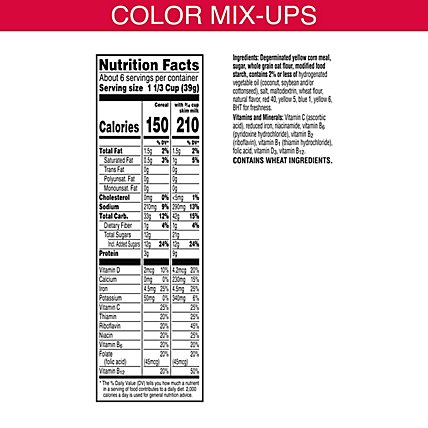 Kelloggs Froot Loops Color Mix Up Cereal - 8.2 OZ - Image 4
