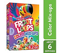 Kelloggs Froot Loops Color Mix Up Cereal - 8.2 OZ