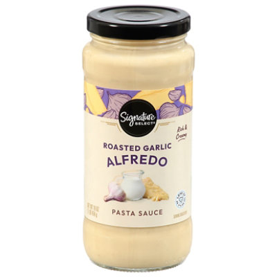Signature SELECT Alfredo Roasted Garlic Pasta Sauce - 16 OZ