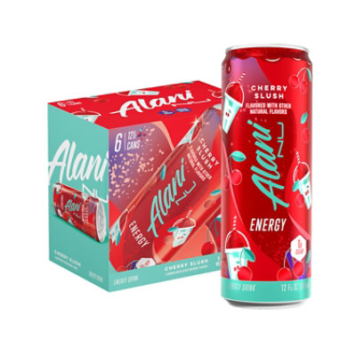 Alani Nu Cherry Slush Energy Drink - 6 - 12 Fl. Oz.