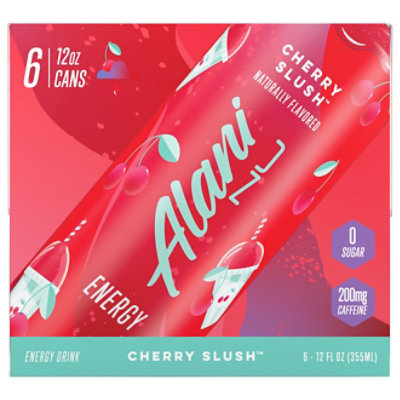Alani Nu Cherry Slush Energy Drink - 6 - 12 Fl. Oz. - Image 2