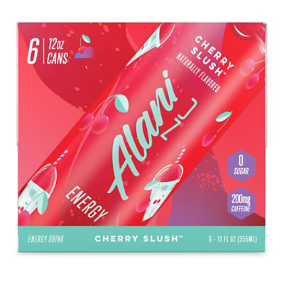 Alani Nu Cherry Slush Energy Drink - 6 - 12 Fl. Oz. - Image 1