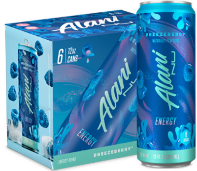 Alani Nu Breezeberry Energy Drink - 6 - 12 Fl. Oz.