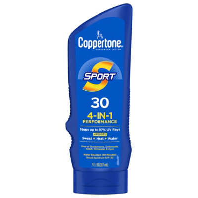Coppertone Sport Lotion SPF 30 - 7 Oz - Image 2