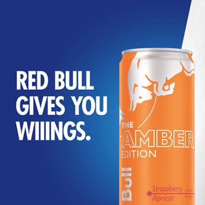 Red Bull Strawberry Apricot Energy Drink - 12 Fl. Oz. - Image 4