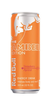Red Bull Strawberry Apricot Energy Drink - 12 Fl. Oz.