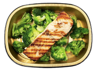 ReadyMeals Grilled Salmon With Broccoli - EA - Image 1