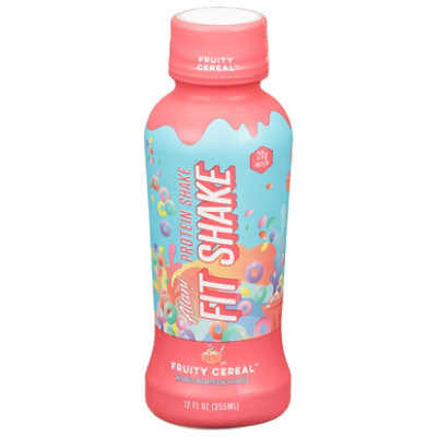 Alani Fit Shakes Fruity Cereal - 12 FZ - Albertsons