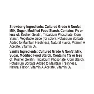 Go-gurt Strawberry And Vanilla Low Fat Yogurt 20 Count - 40 OZ - Image 4