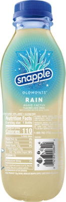 Snapple Elements Rain Agave Cactus Juice Drink Recycled Plastic Bottle - 15.9 Fl. Oz. - Image 6