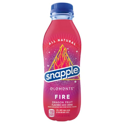 Snapple Elements Fire Dragonfruit Juice Drink In Recycled Plastic Bottle - 15.9 Fl. Oz. - Image 3