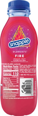 Snapple Elements Fire Dragonfruit Juice Drink In Recycled Plastic Bottle - 15.9 Fl. Oz. - Image 6