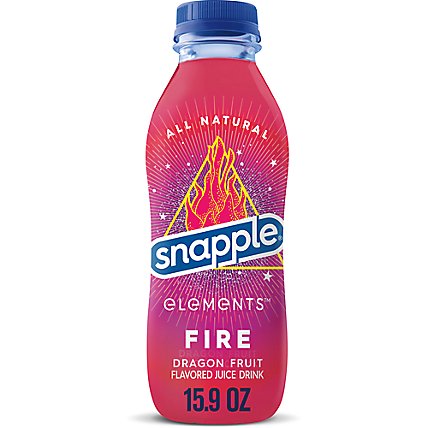 Snapple Elements Fire Dragonfruit Juice Drink In Recycled Plastic Bottle - 15.9 Fl. Oz. - Image 1