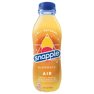 Snapple Elements Air Prickly Pear And Peach White Tea In Recycled Plastic Bottle - 15.9 Fl. Oz. - Image 3