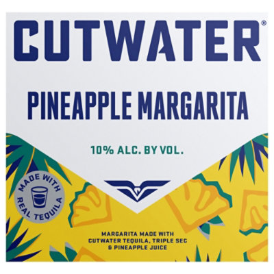 Cutwater Pineapple Margarita In Cans - 4-12 Fl. Oz. - Image 2