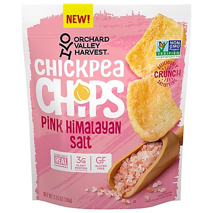 Ov Pink Himalayan Salt Chickpea Chips 3.75 Ounce Bag - 3.5 OZ - Image 1